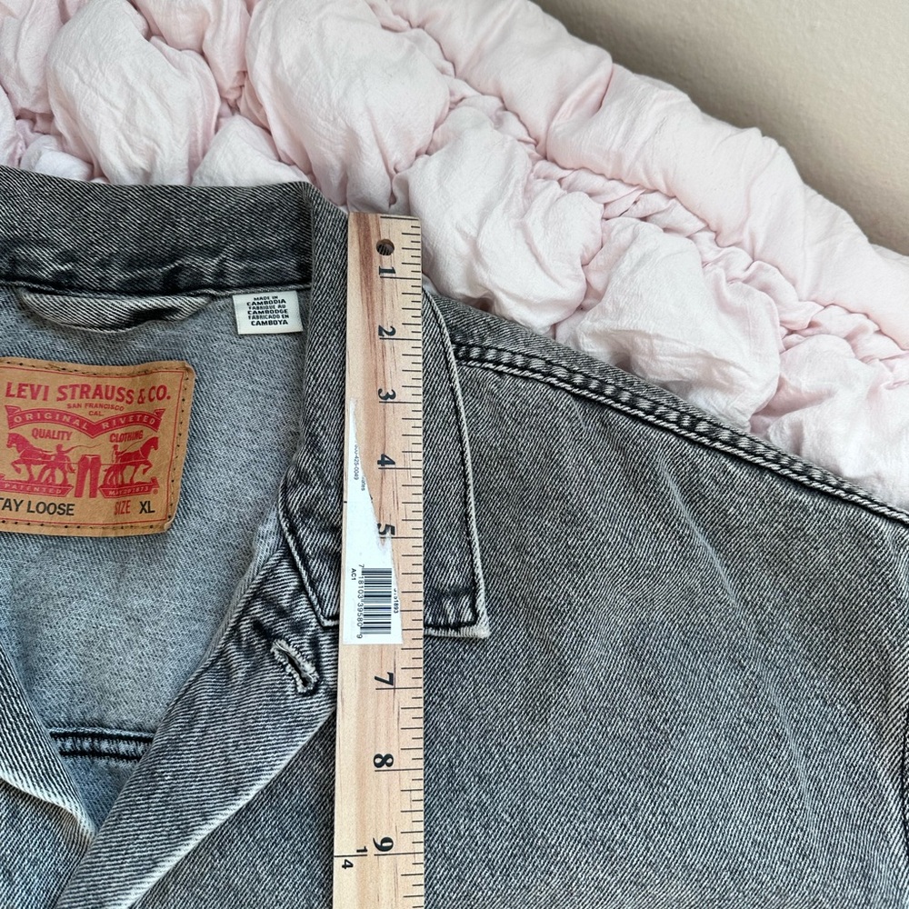 Levi’s Stay Loose Jacket Vintage Style Denim Men’s XL - Picture 6 of 7